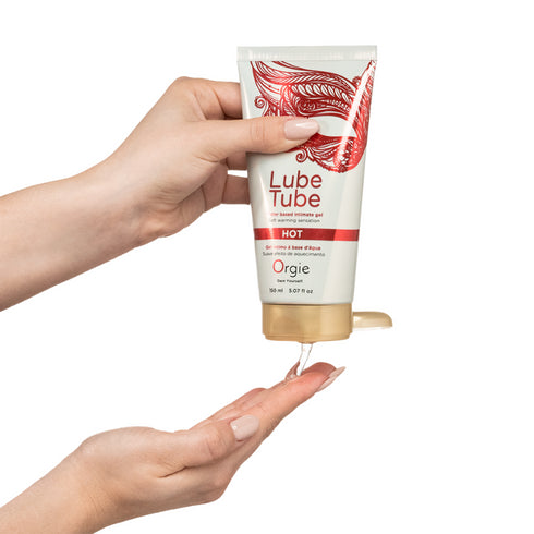 Orgie Lube Tube HOT Intimate Gel 150ml